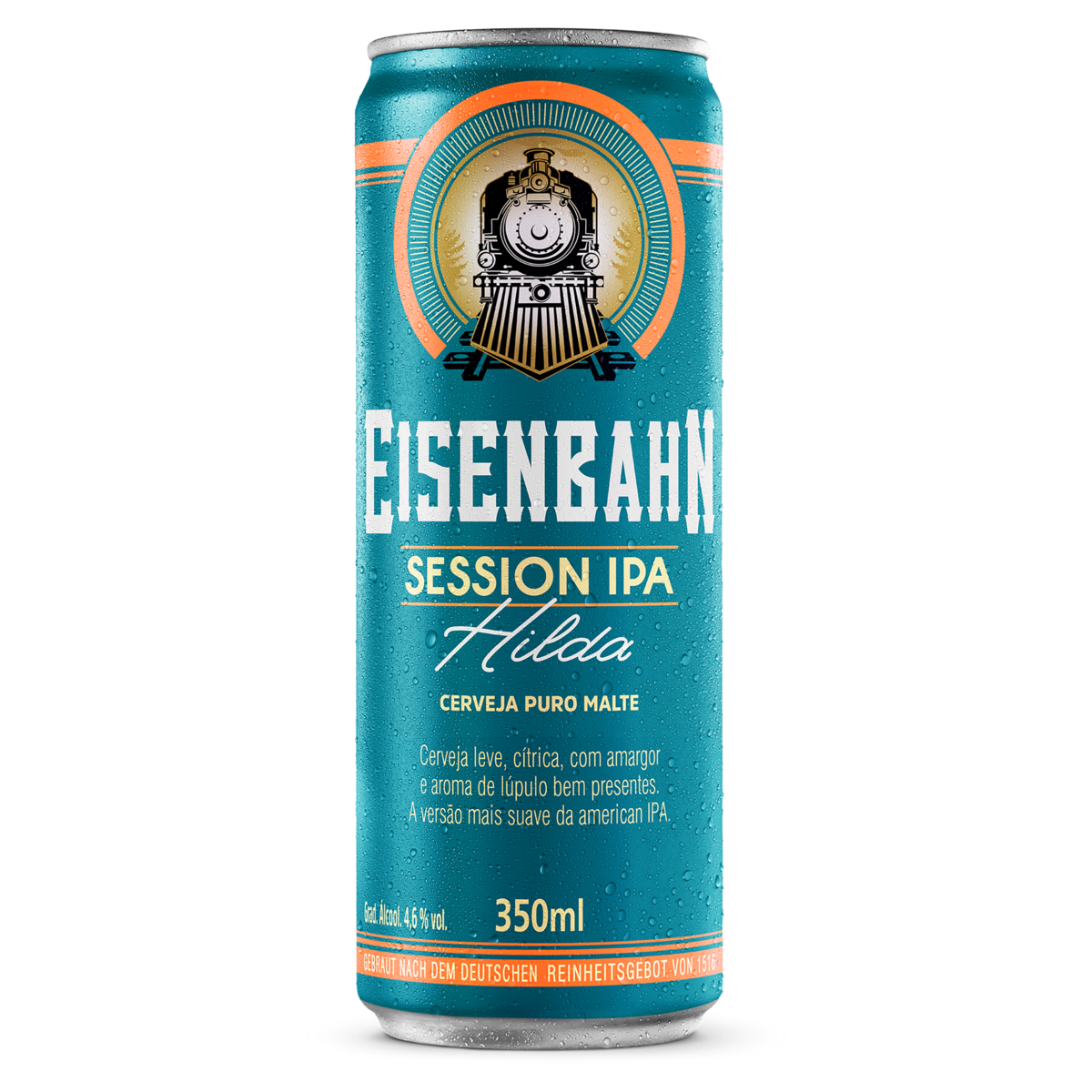 Cerveja Session IPA Puro Malte Hilda Eisenbahn Lata 350ml