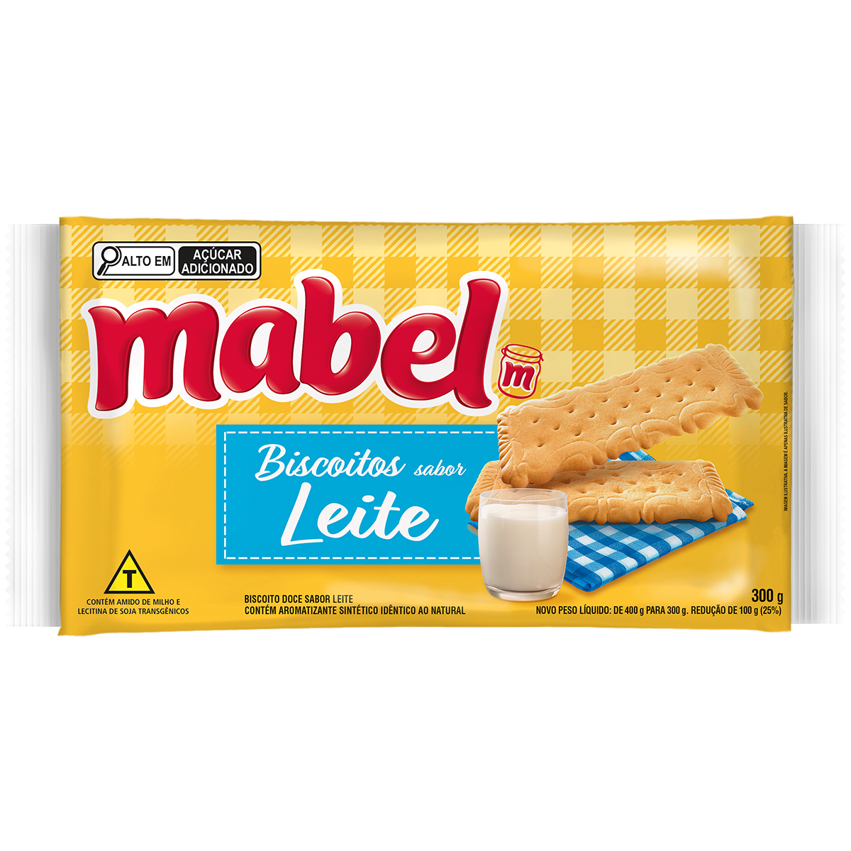 LAMINADO DOCE MABEL SABOR LEITE 20 x 300 g