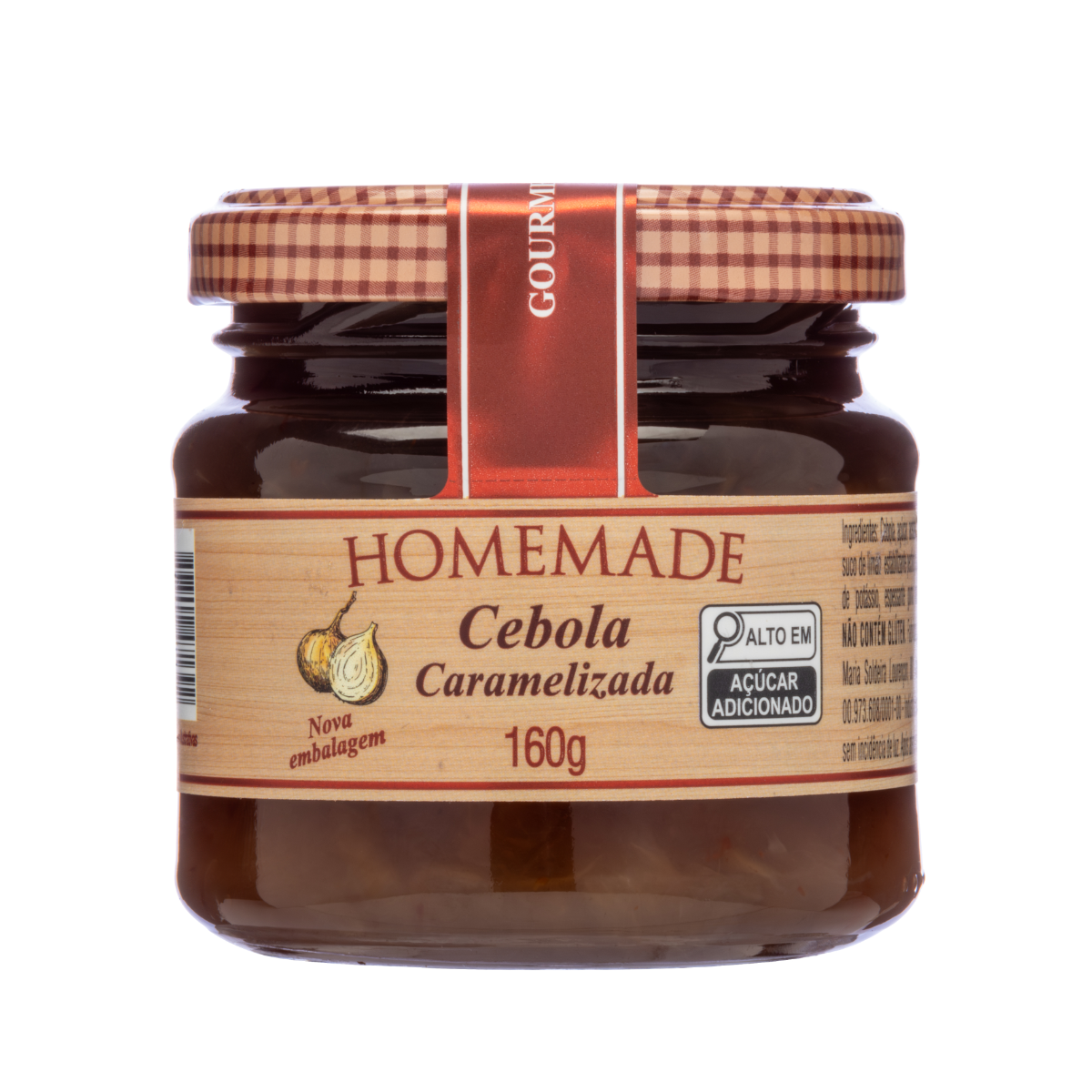 Geleia Cebola Caramelizada HOMEMADE 160g