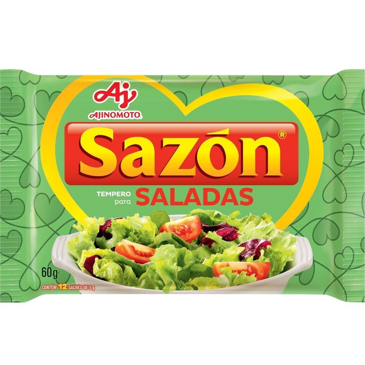 Tempero SAZÓN® para Saladas 60g
