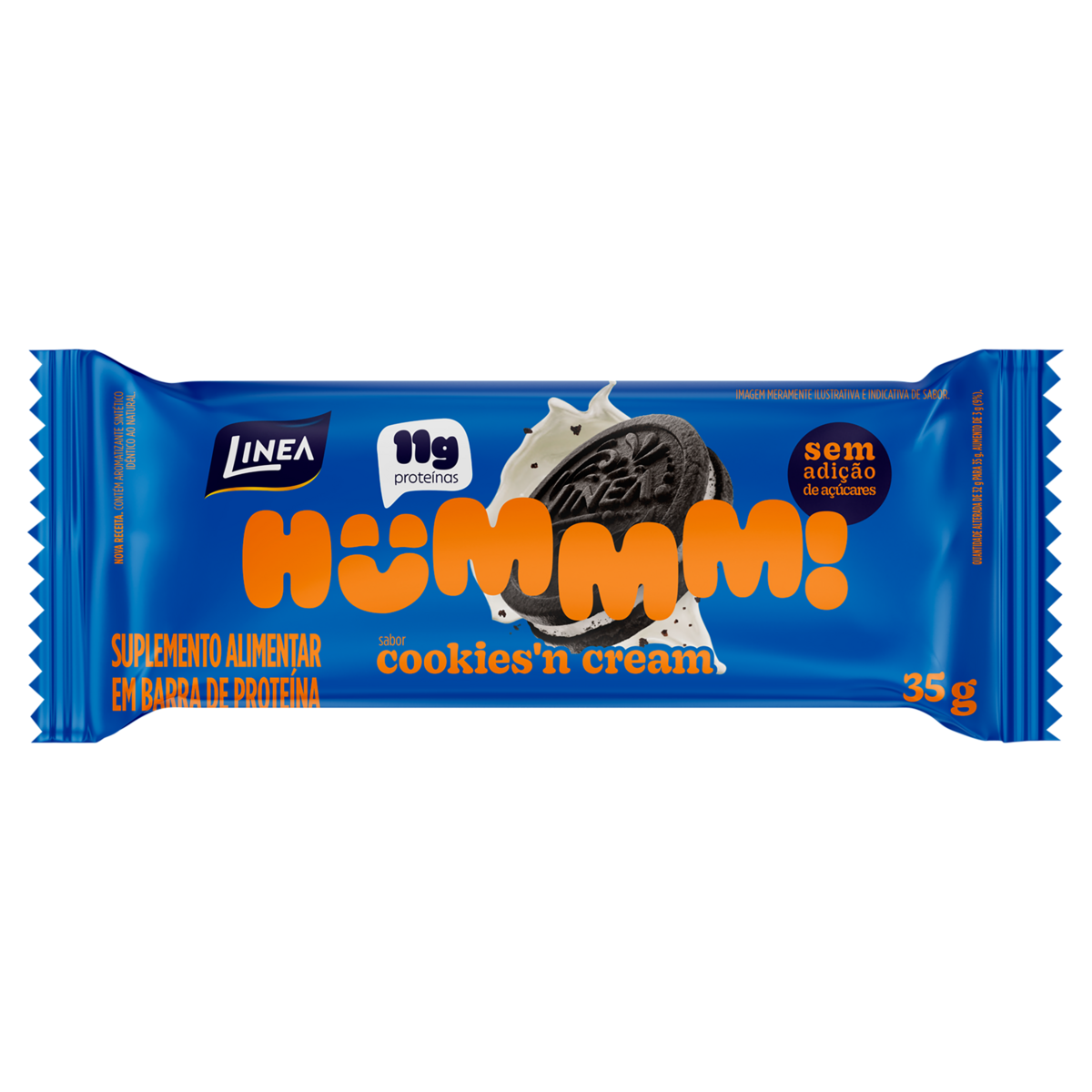 Barra de Proteína Sabor Cookiesn Cream Línea 32g