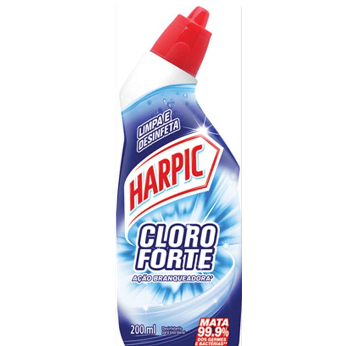 Desinfetante Uso Geral Harpic Cloro Forte Squeeze 200ml