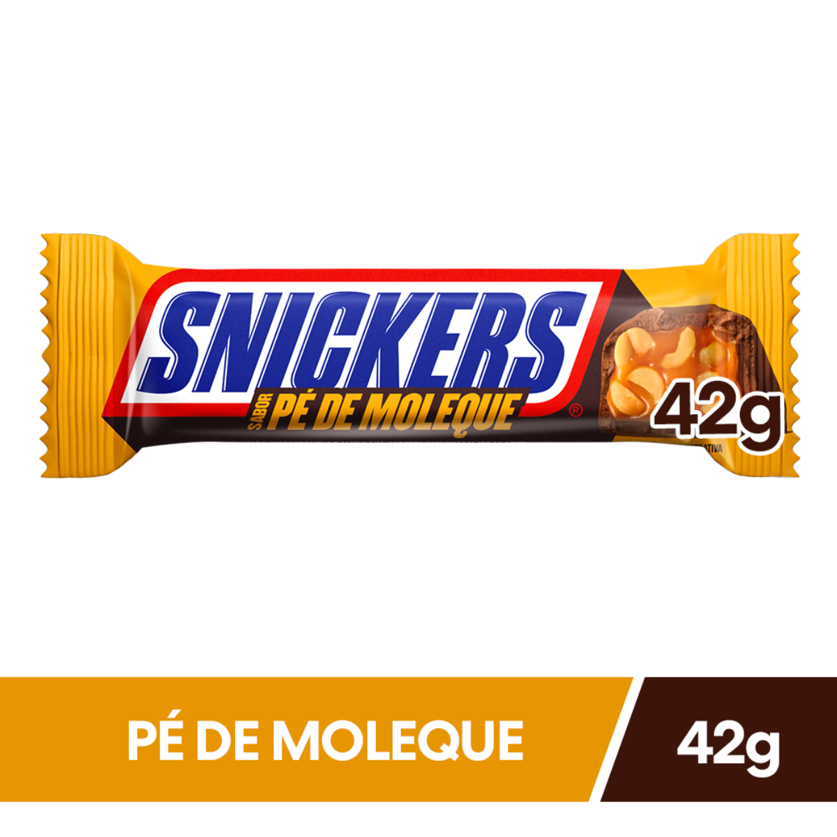 Snickers Pé de Moleque 42g