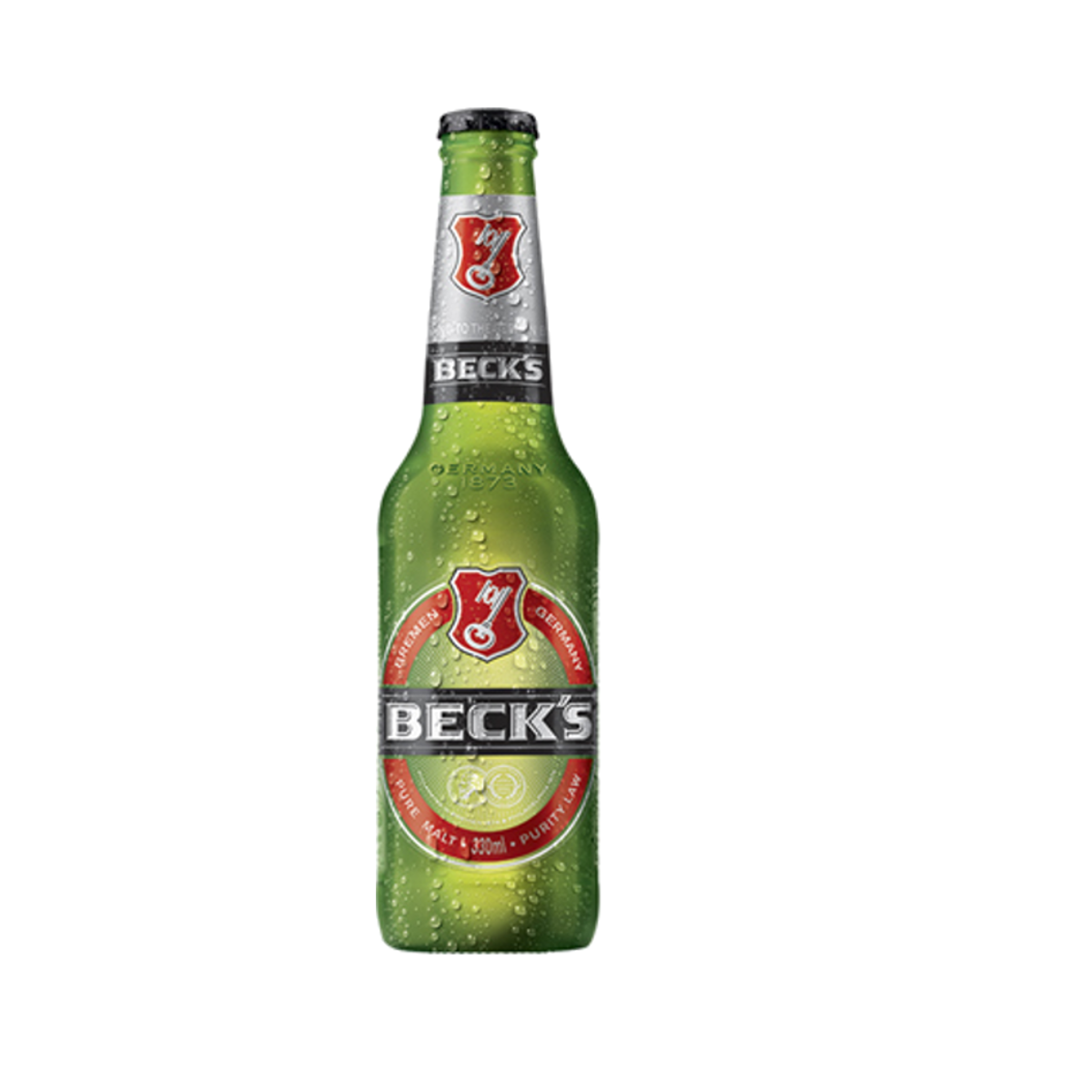 Cerveja German Lager Puro Malte Becks Garrafa 330ml