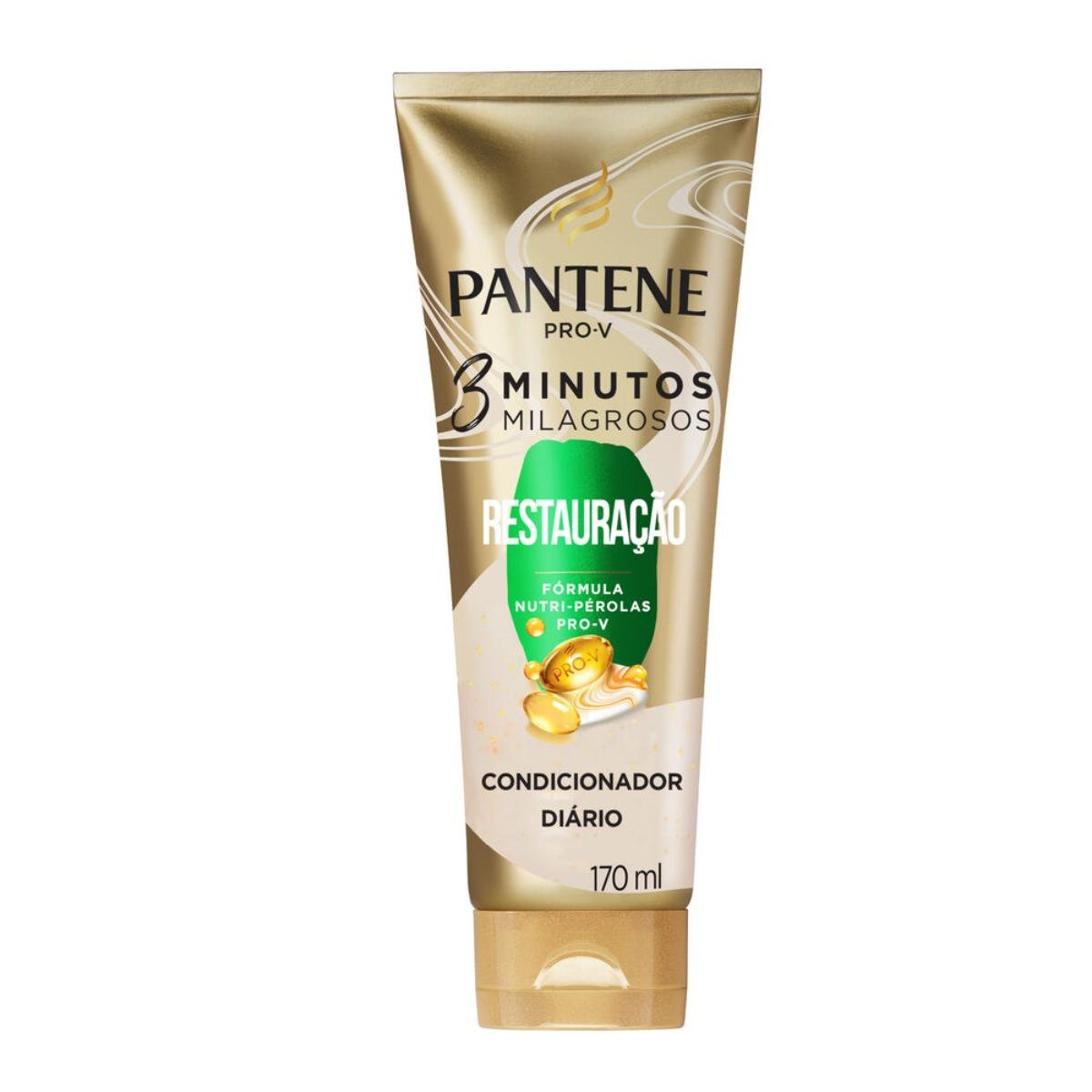 Condicionador Pantene 3 Minutos Milagrosos Restauração Bisnaga 170ml