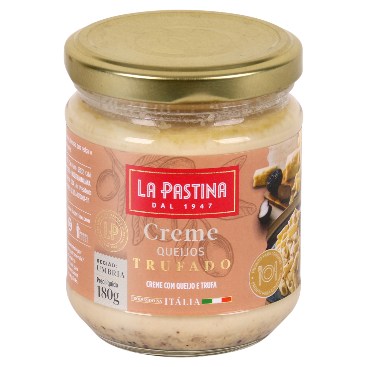 Creme Quatro Queijos Trufado LA PASTINA 180g