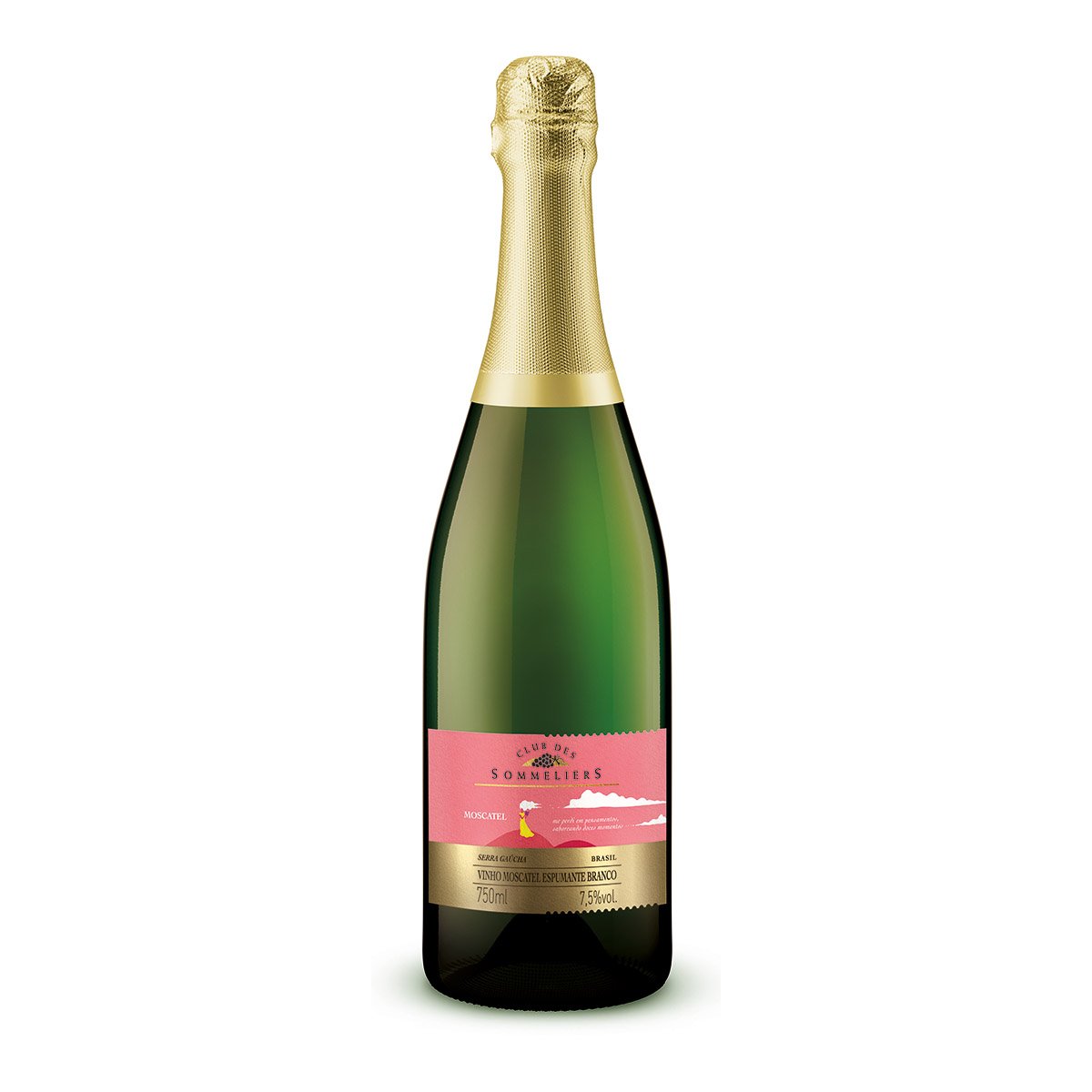 Espumante Brasileiro Clube Des Sommeliers Salton Moscatel 750ml