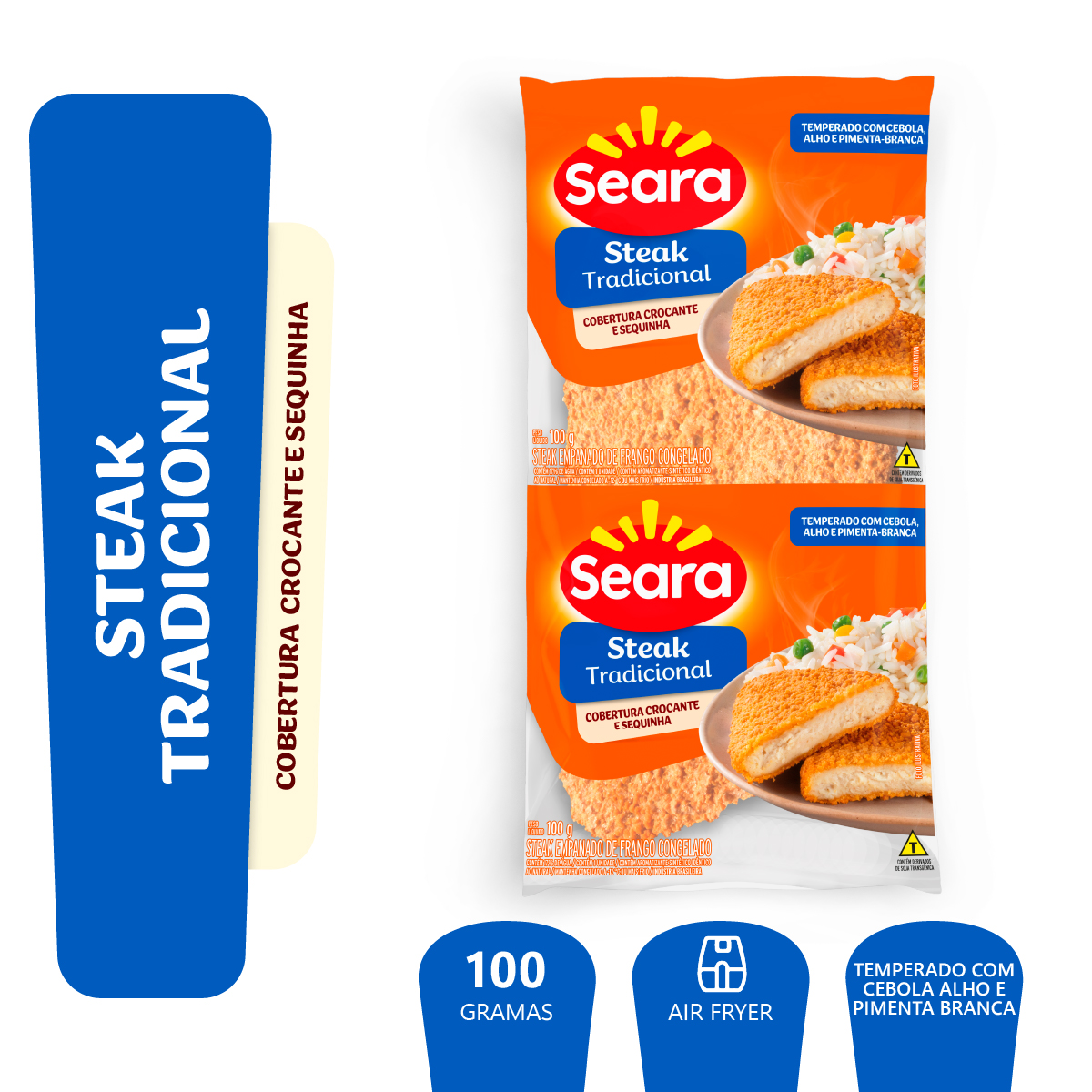 Steak Tradicional Seara 100g