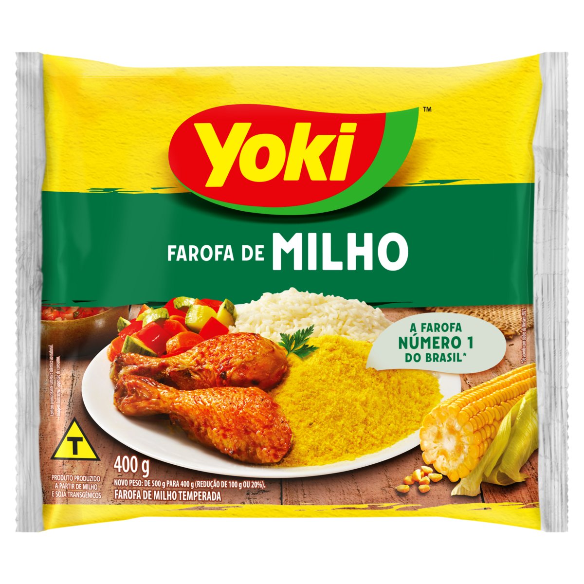 Farofa de Milho Yoki 400g