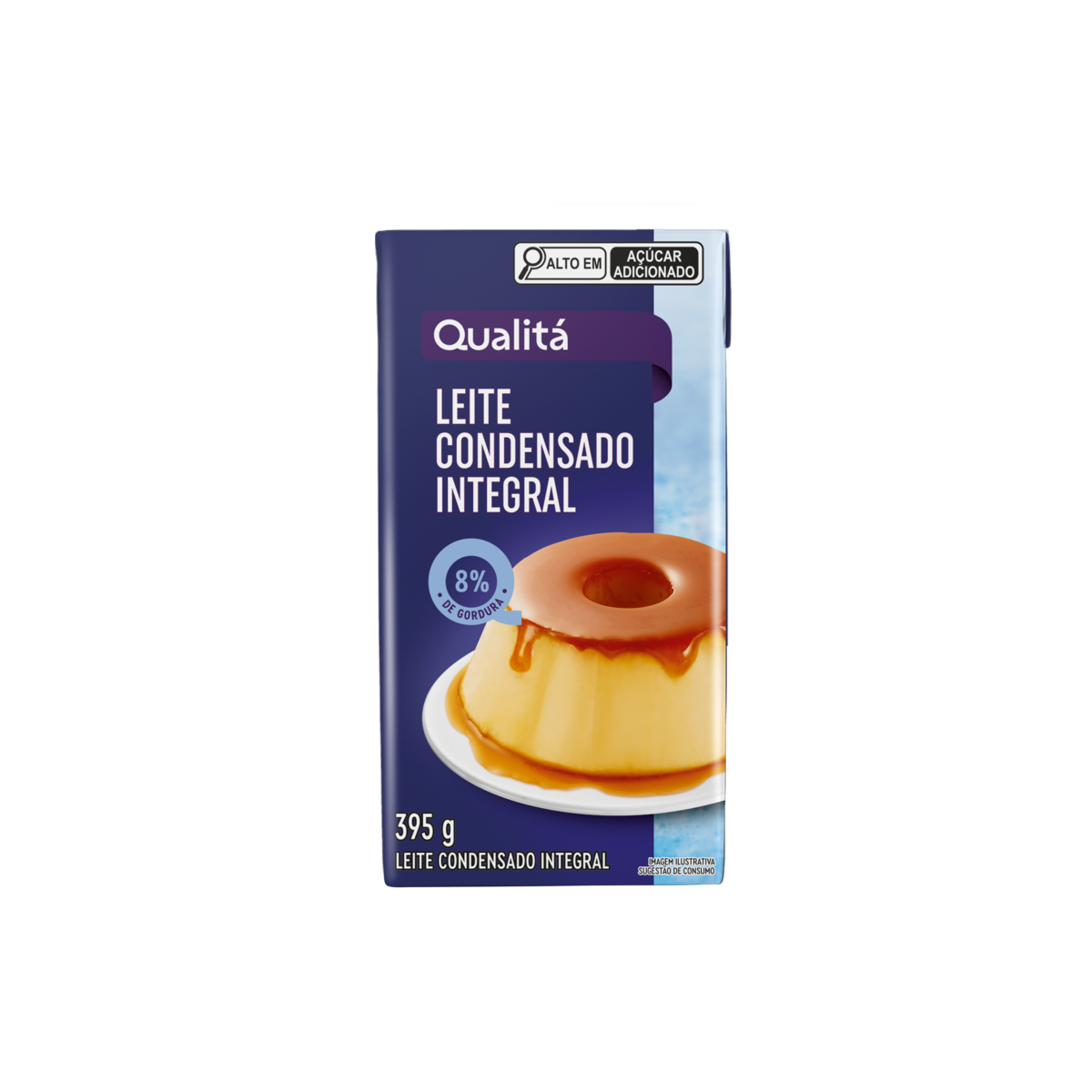 Leite Condensado Integral Qualitá Caixa 395g