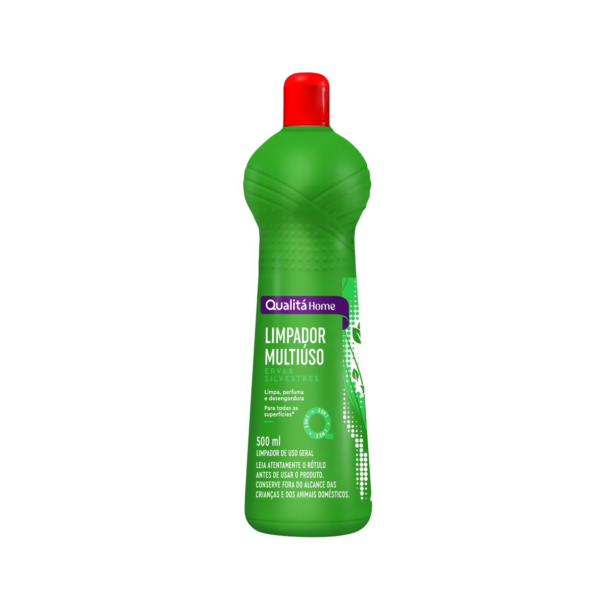 Limpador Multiuso Ervas Silvestres Qualitá Squeeze 500ml