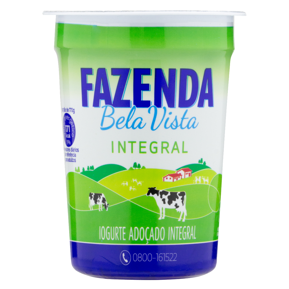 Iogurte Integral Fazenda Bela Vista Copo 170g
