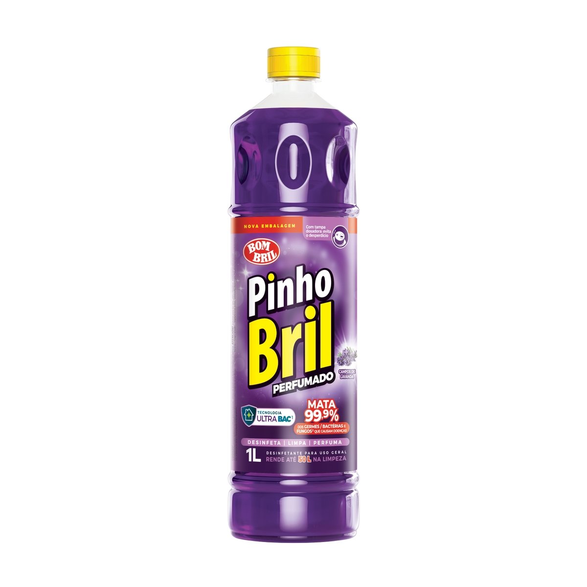 Desinfetante Campos de Lavanda Pinho Bril Squeeze 1l