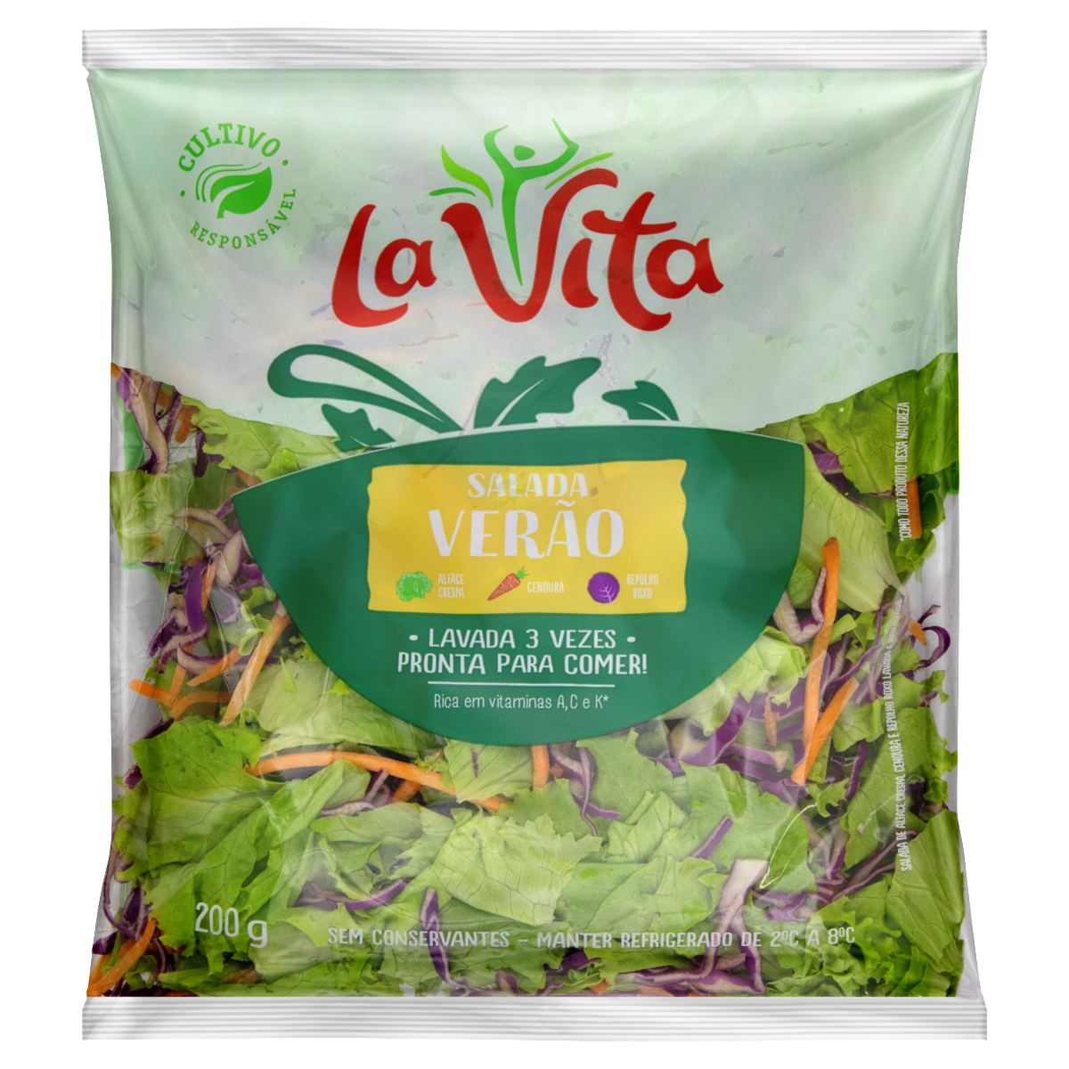 Salada Verão La Vita Pacote 200g