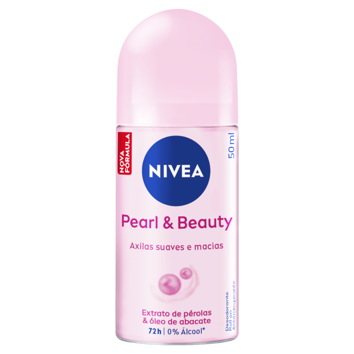Antitranspirante Roll-On Nivea Pearl e Beauty 50ml