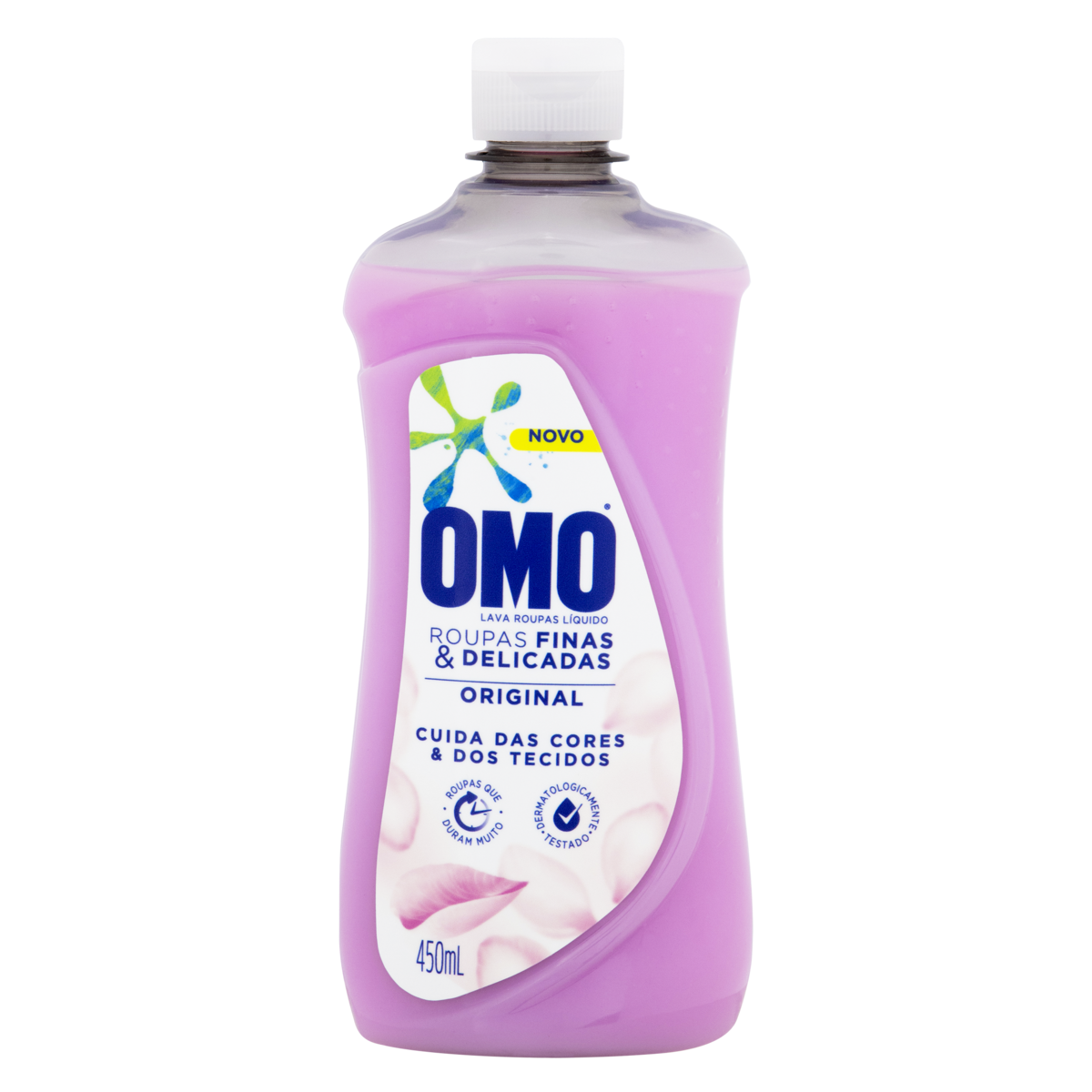 Lava-Roupas Líquido Original Omo Frasco 450ml