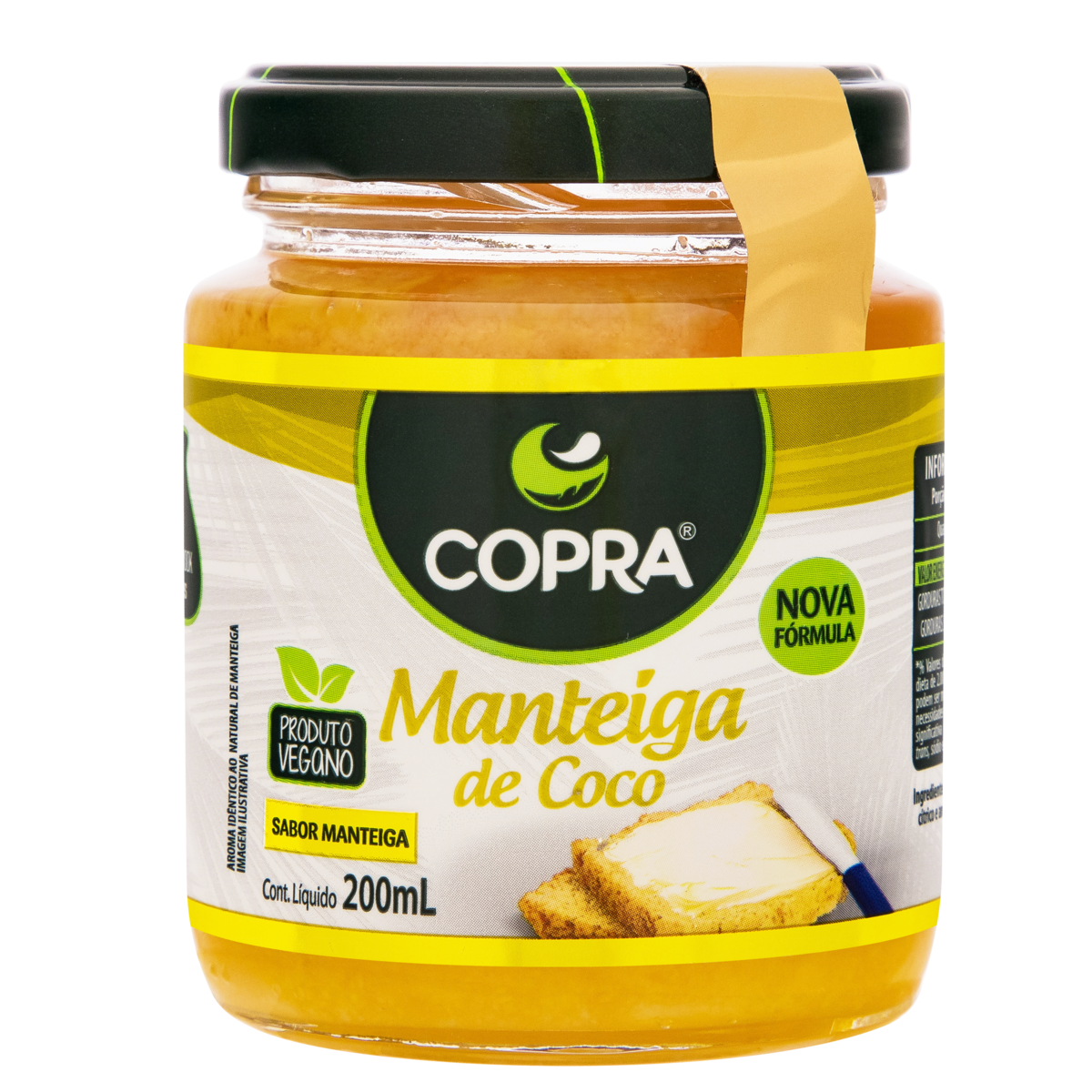 Manteiga de Coco Copra Vidro 200ml