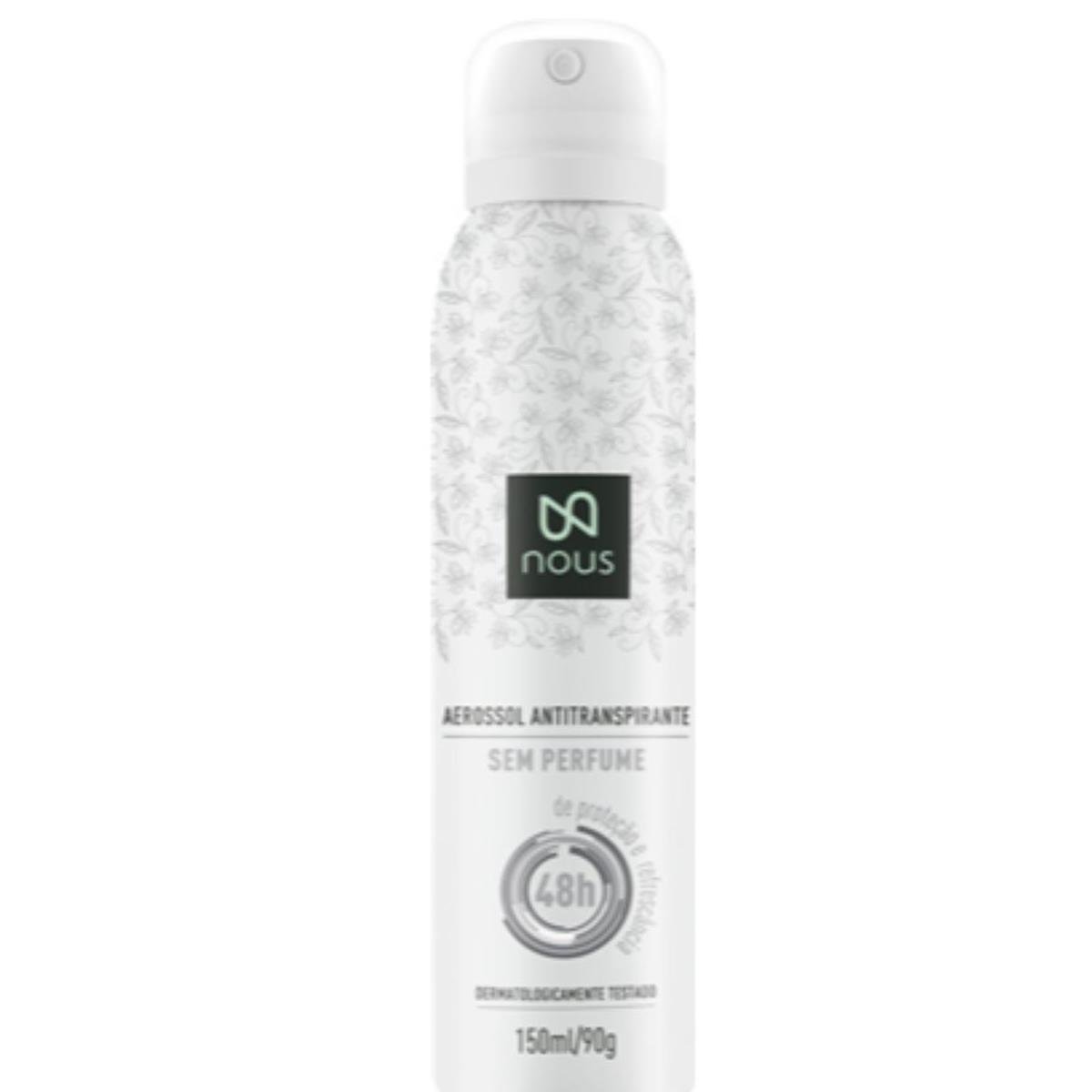 Desodorante Aerosol NOUS Feminino sem Perfume 150ml