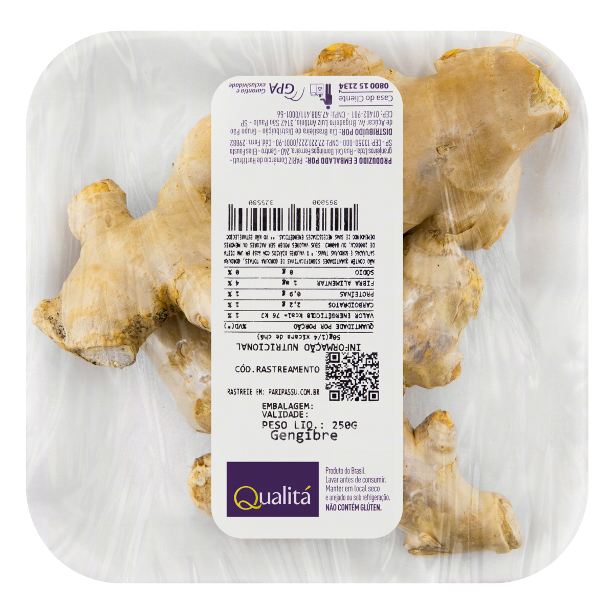 Gengibre QUALITÁ 250g
