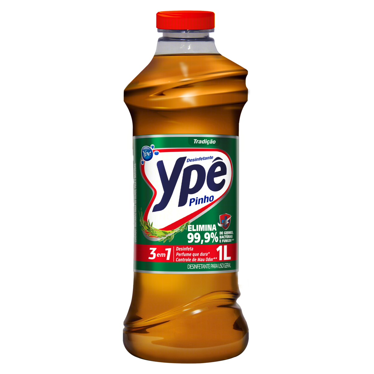 Desinfetante Uso Geral Tradição Ypê Pinho Frasco 1l