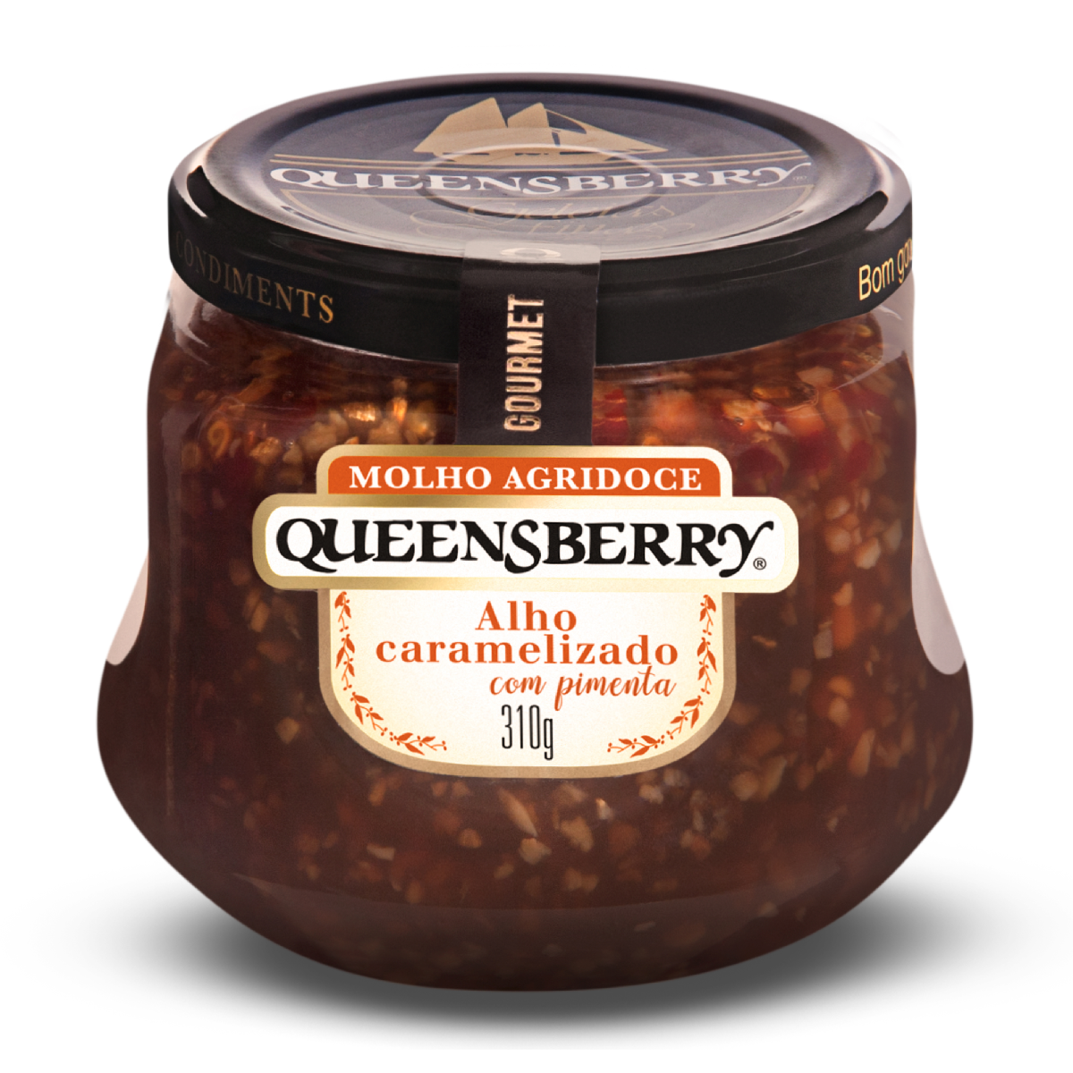 Molho Agridoce de Alho Caramelizado Queensberry Gourmet 310g