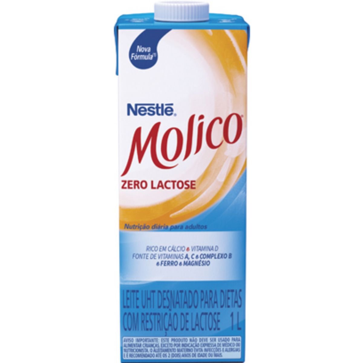 Leite Desnatado Molico Zero Lactose 1L