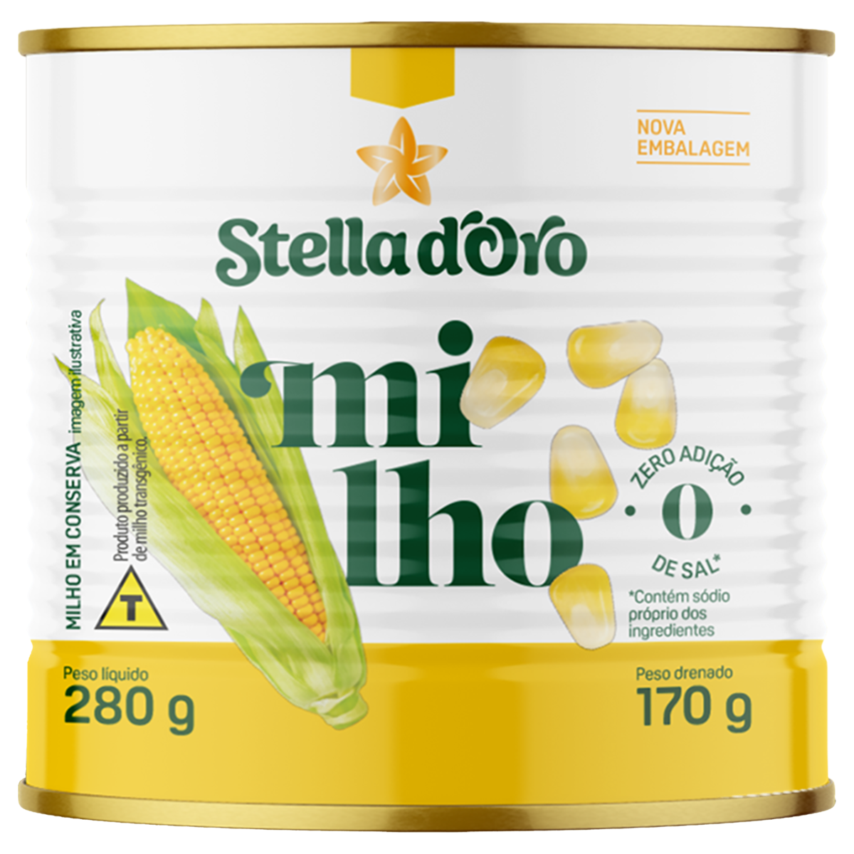 Milho Verde em Conserva Stella Doro Lata 170g