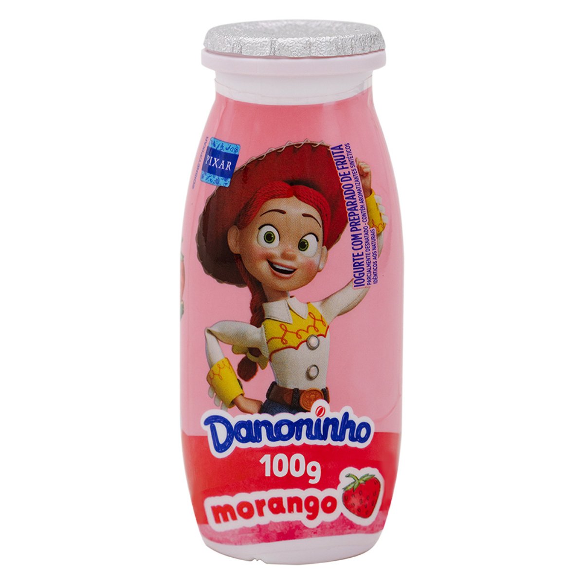 Iogurte Morango Disney Danoninho Frasco 100g