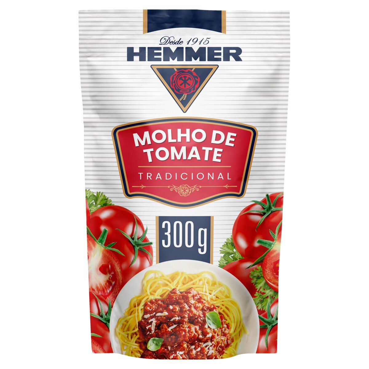 Molho de Tomate Tradicional Hemmer 300G
