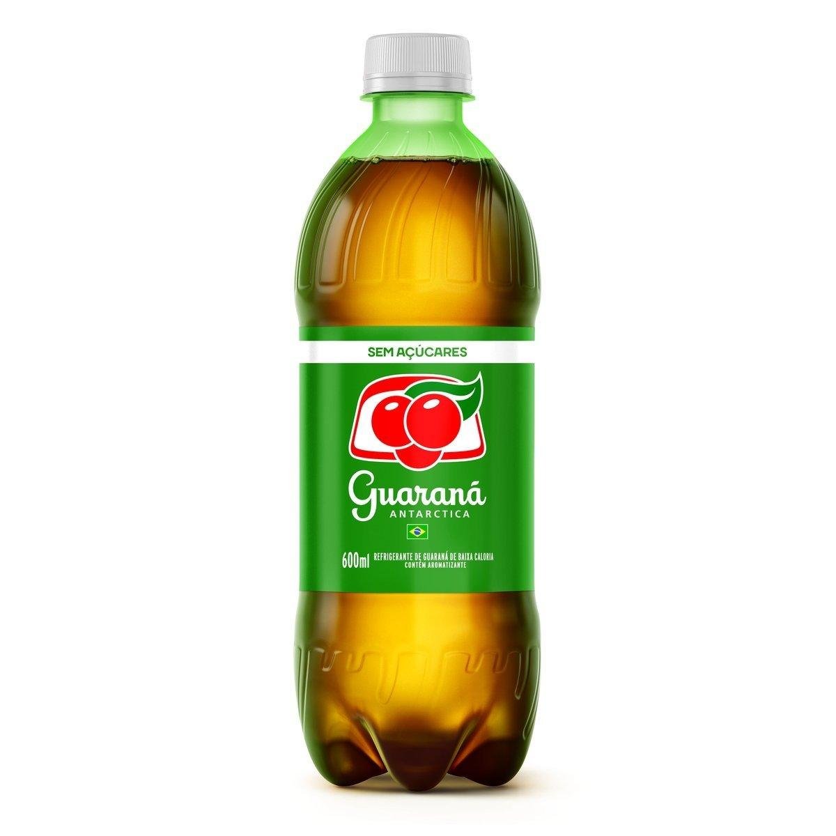 Refrigerante ANTARCTICA Guaraná Zero Garrafa 600ML