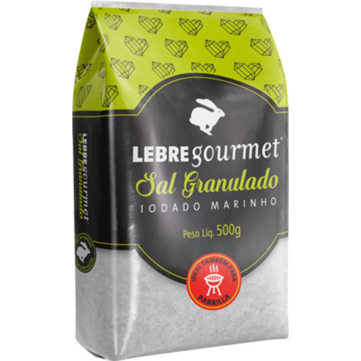 Sal de Parrilla Lebre Pacote 500g