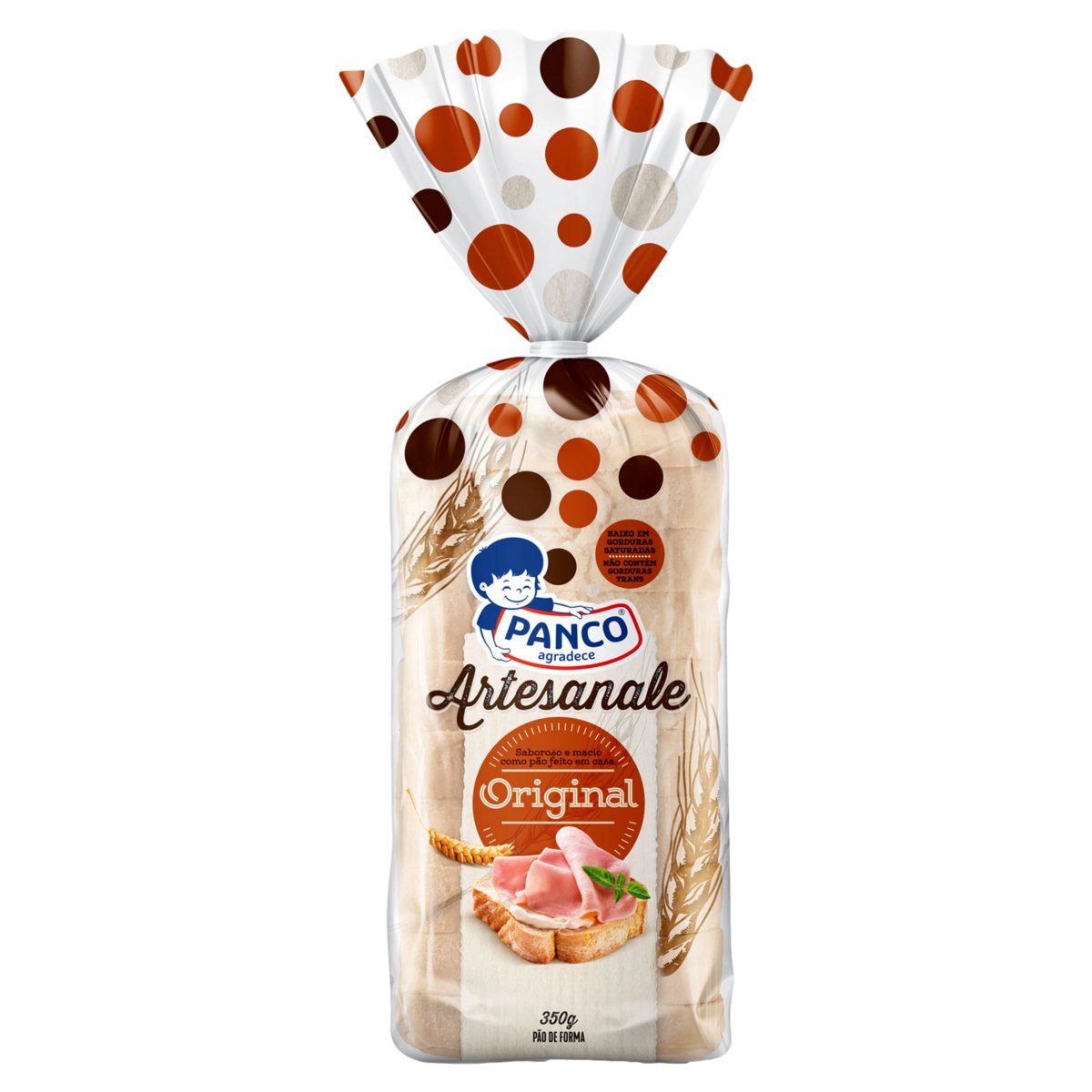 Pão Original Panco Artesanale Pacote 350g