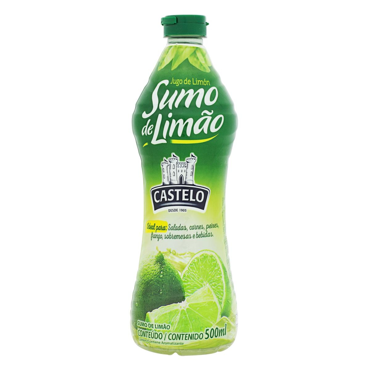 Sumo de Limão Castelo Frasco 500ml