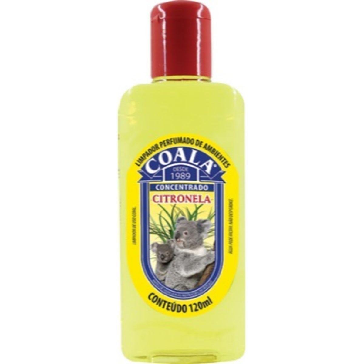Limpador Perfumado Concentrado Citronela Coala Squeeze 120ml