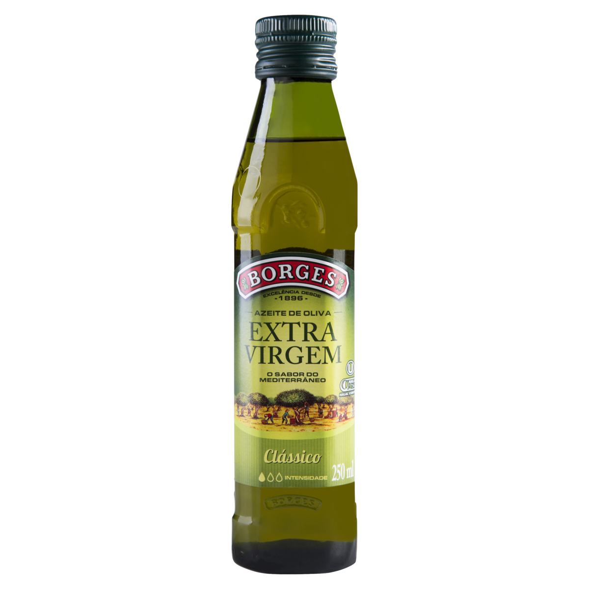 Azeite Espanhol de Oliva Extra Virgem BORGES Vidro 250ml