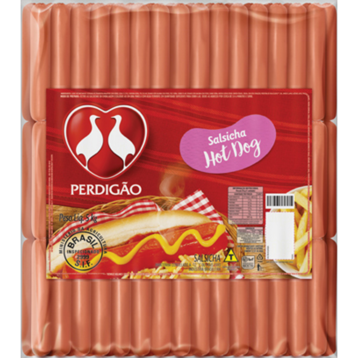 Salsicha Hot Dog Perdigão 380g