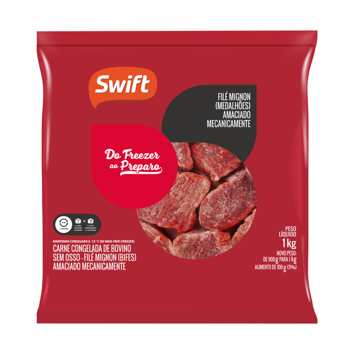 Medalhão de File Mignon Swift 1kg