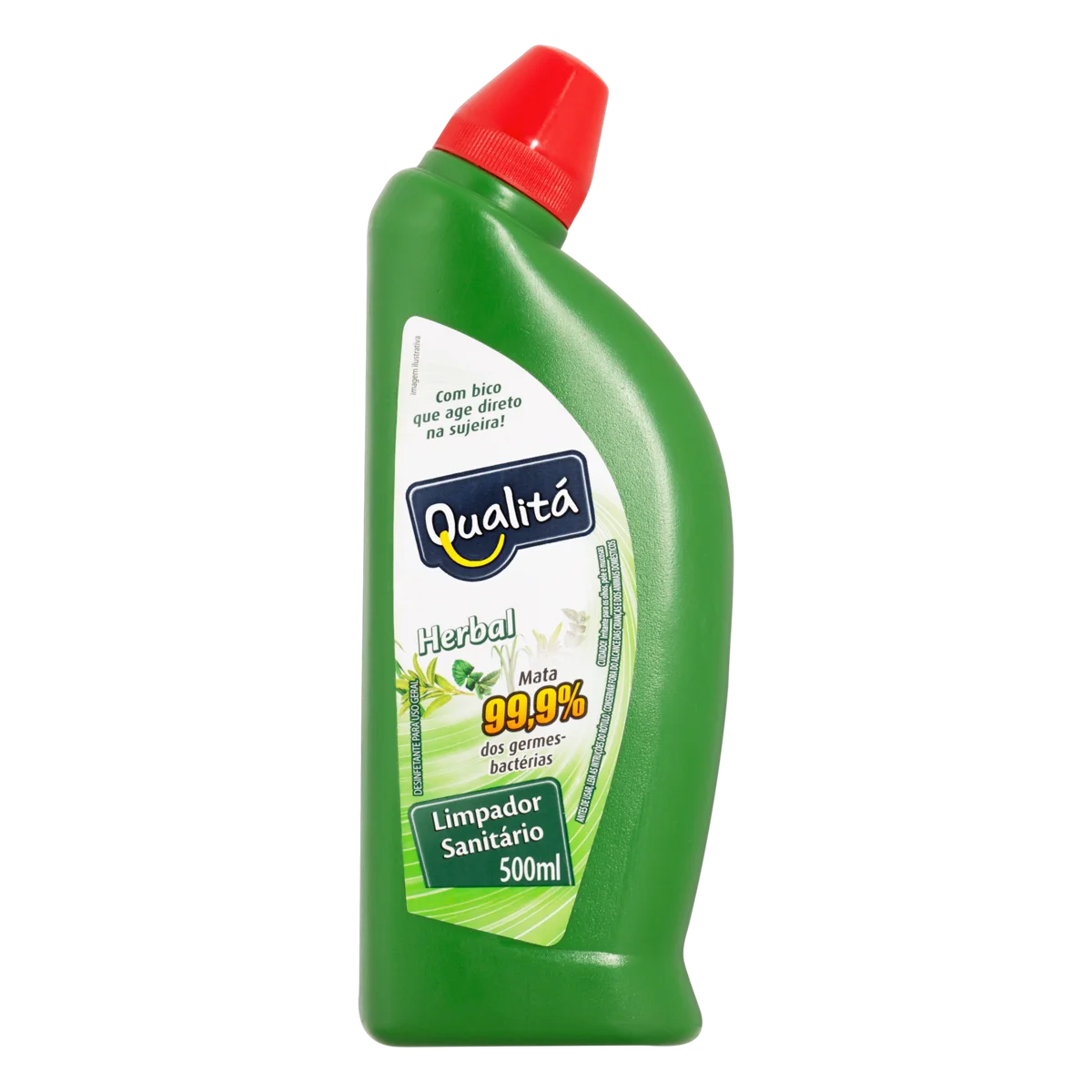 Limpador Sanitário Herbal Qualitá Squeeze 500ml