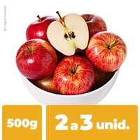Maçã Gala Granel 500g (Aprox. 2 a 3 Unid)