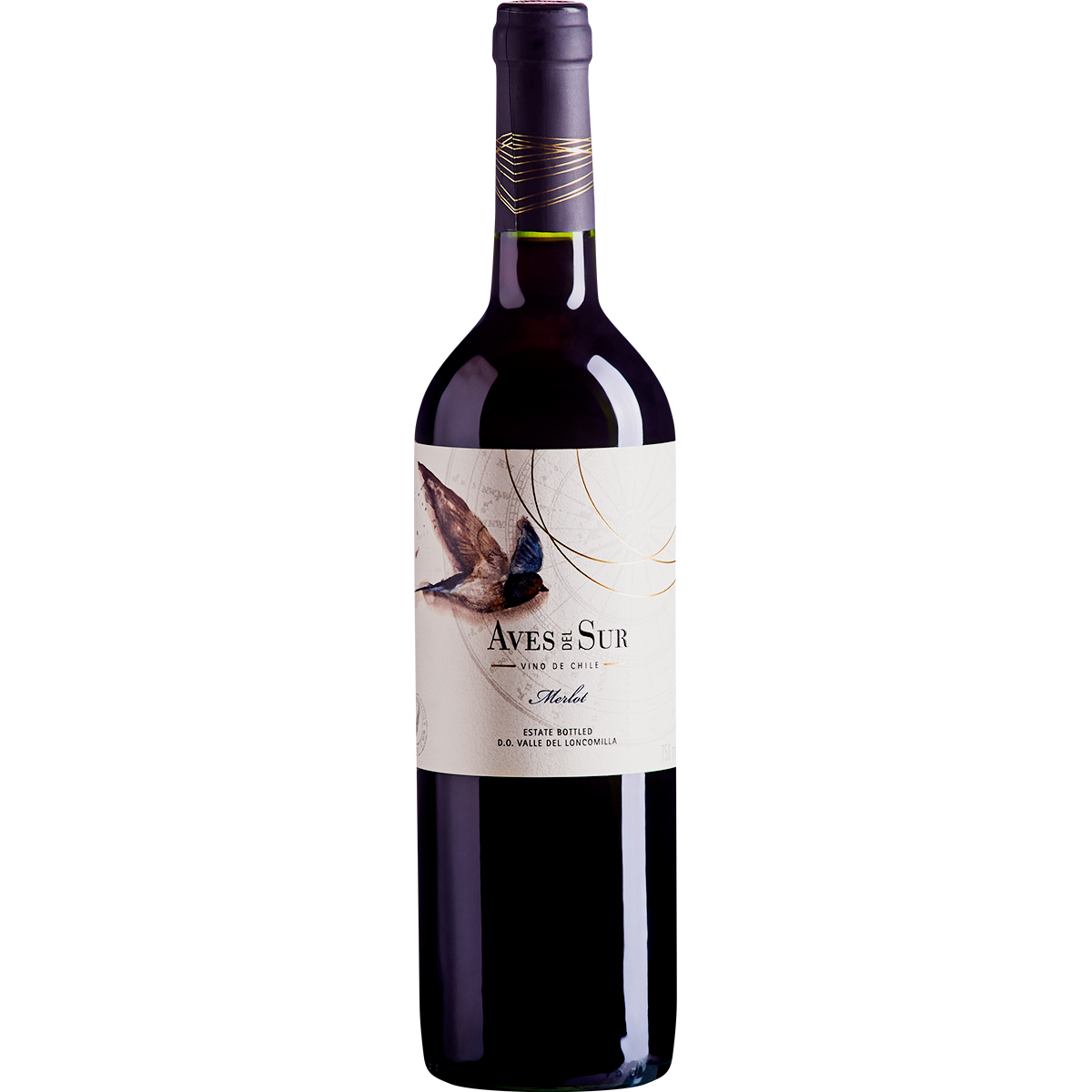 Vinho Tinto Chileno Aves Del Sur Merlot 750ml
