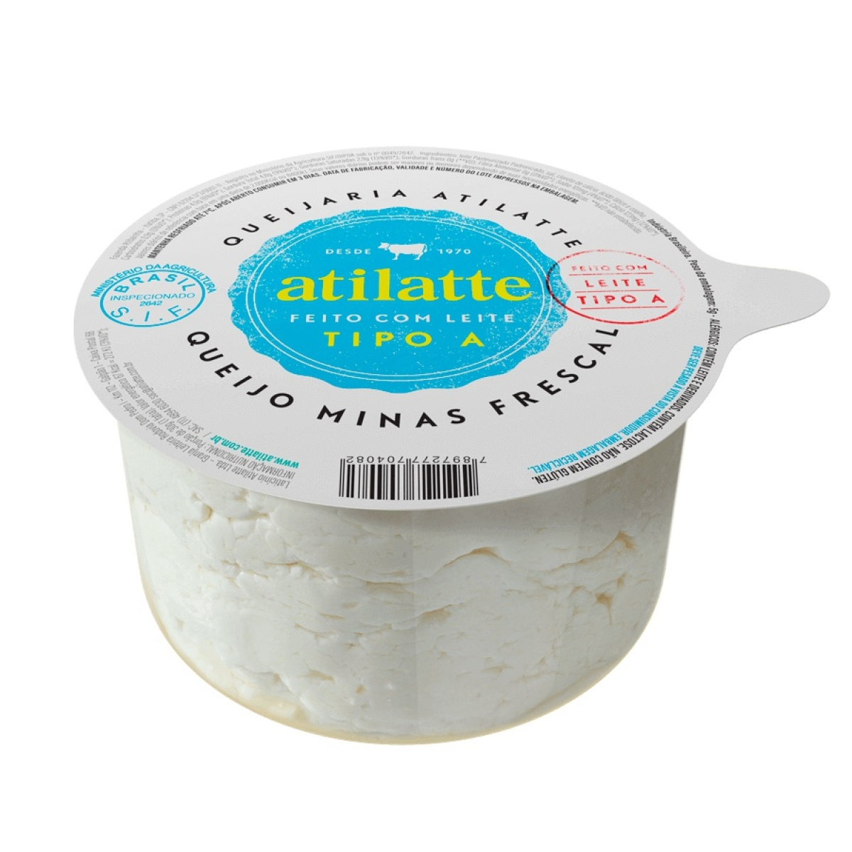 Queijo Minas Frescal  Atilatte 500g