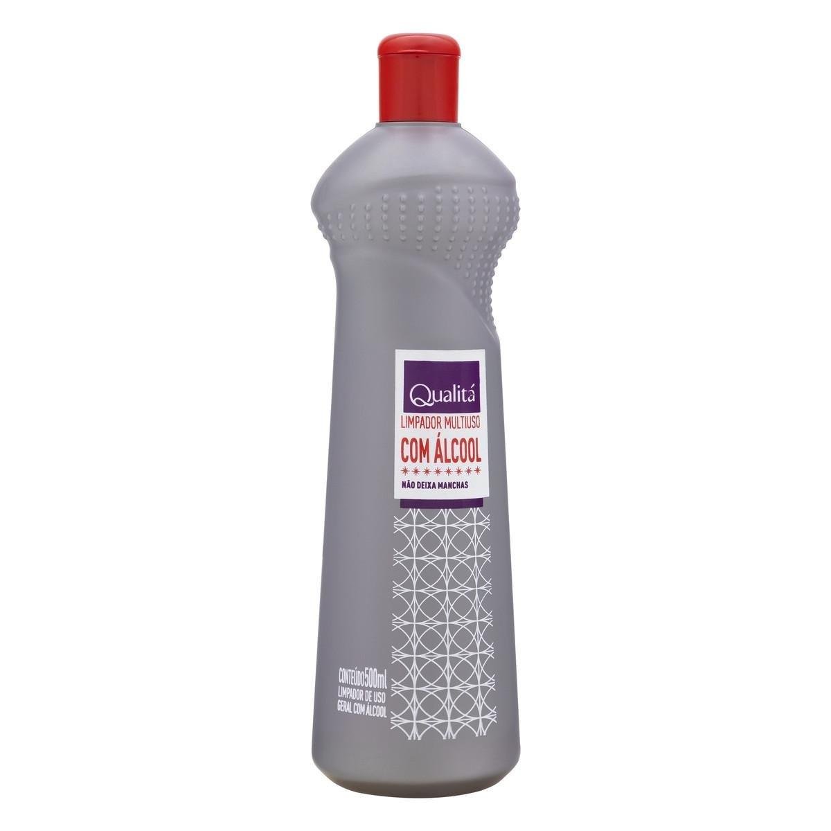 Limpador Multiuso com Álcool Qualitá Squeeze 500ml