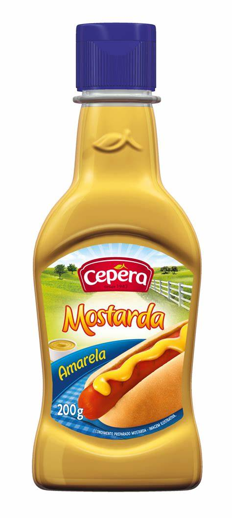 Mostarda Amarela Trad. Cepera 200g