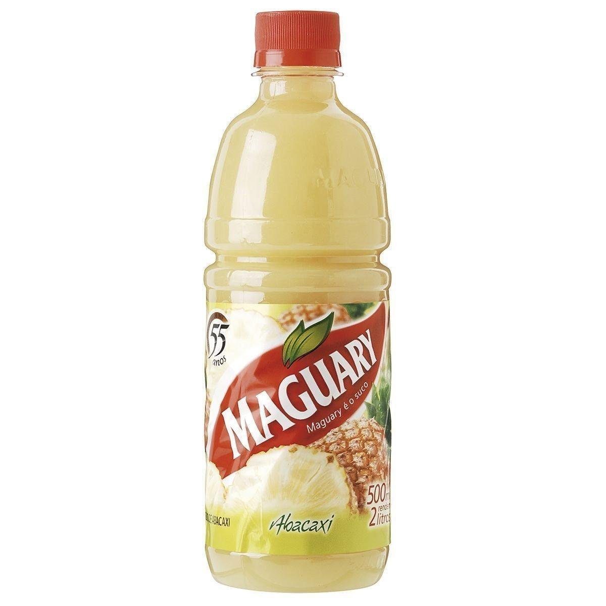 Suco Concentrado Abacaxi Maguary Garrafa 500ml