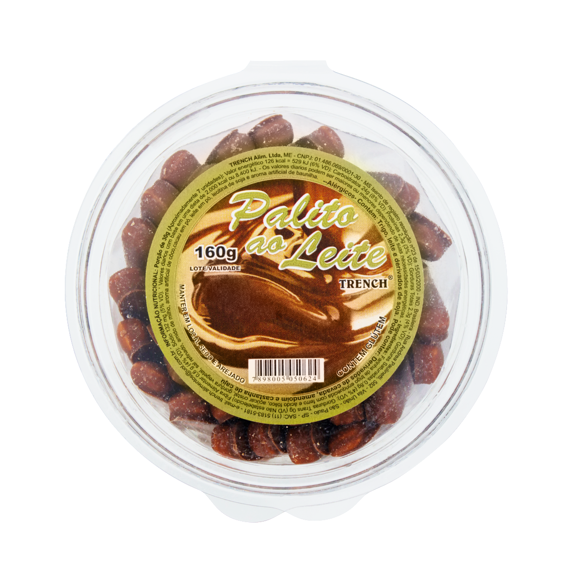 Palito Coberto com Chocolate TRENCH 160g