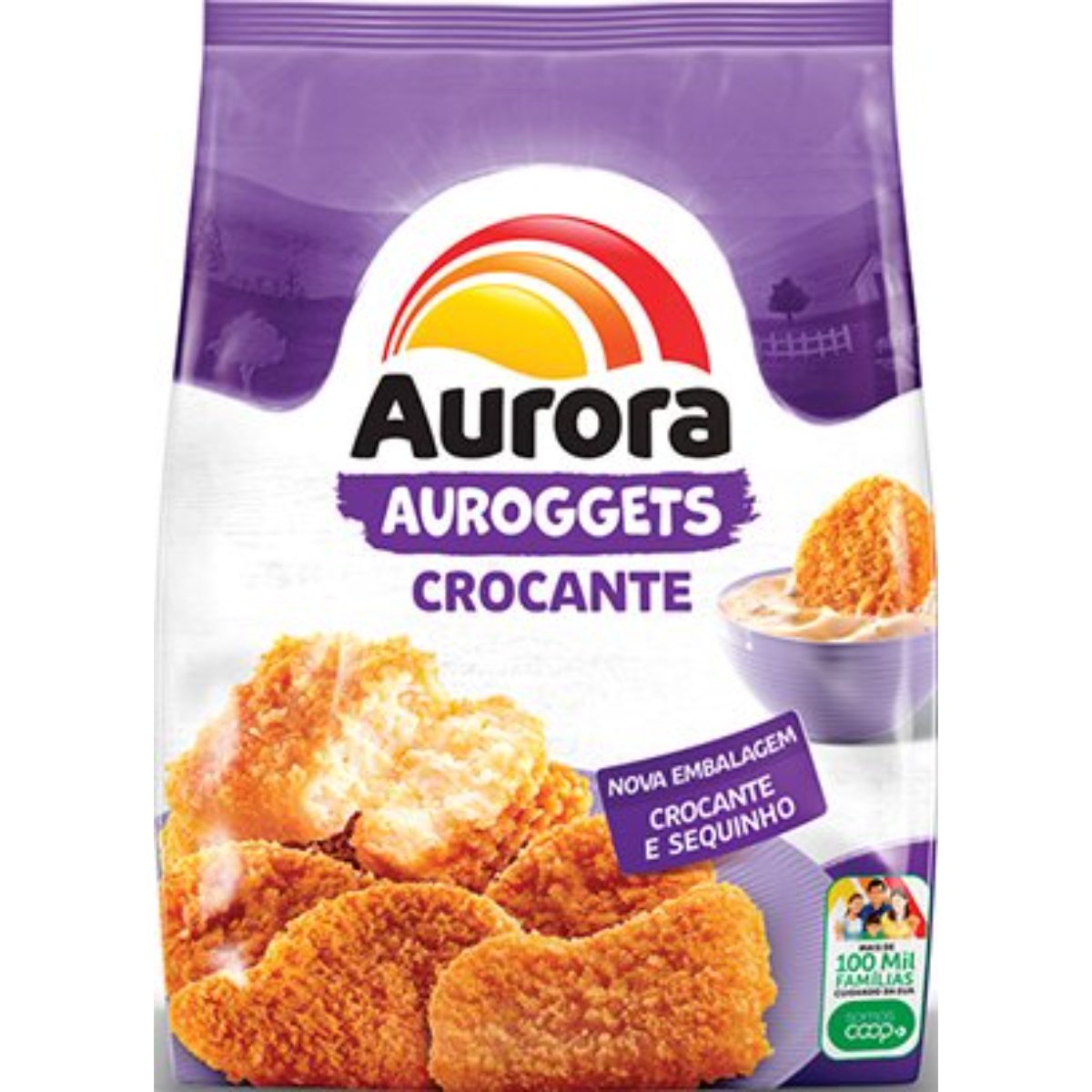 Empanado Auroggets Crocante Aurora 900G