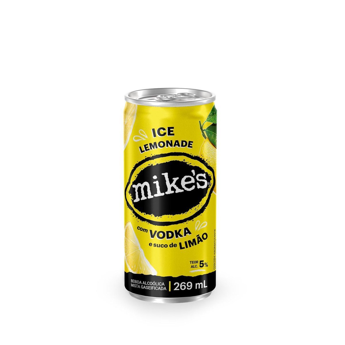 Bebida Mista Alcoólica Gaseificada Mike's Hard Lemonade Lata 269ml