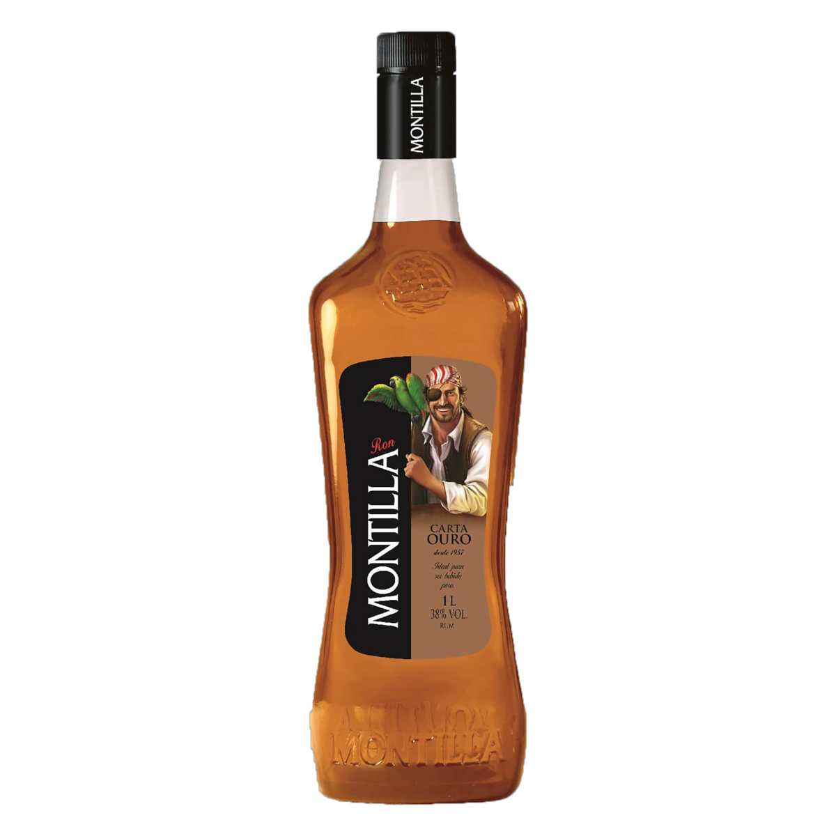 Rum Brasileiro Carta Ouro Montilla Garrafa 1l