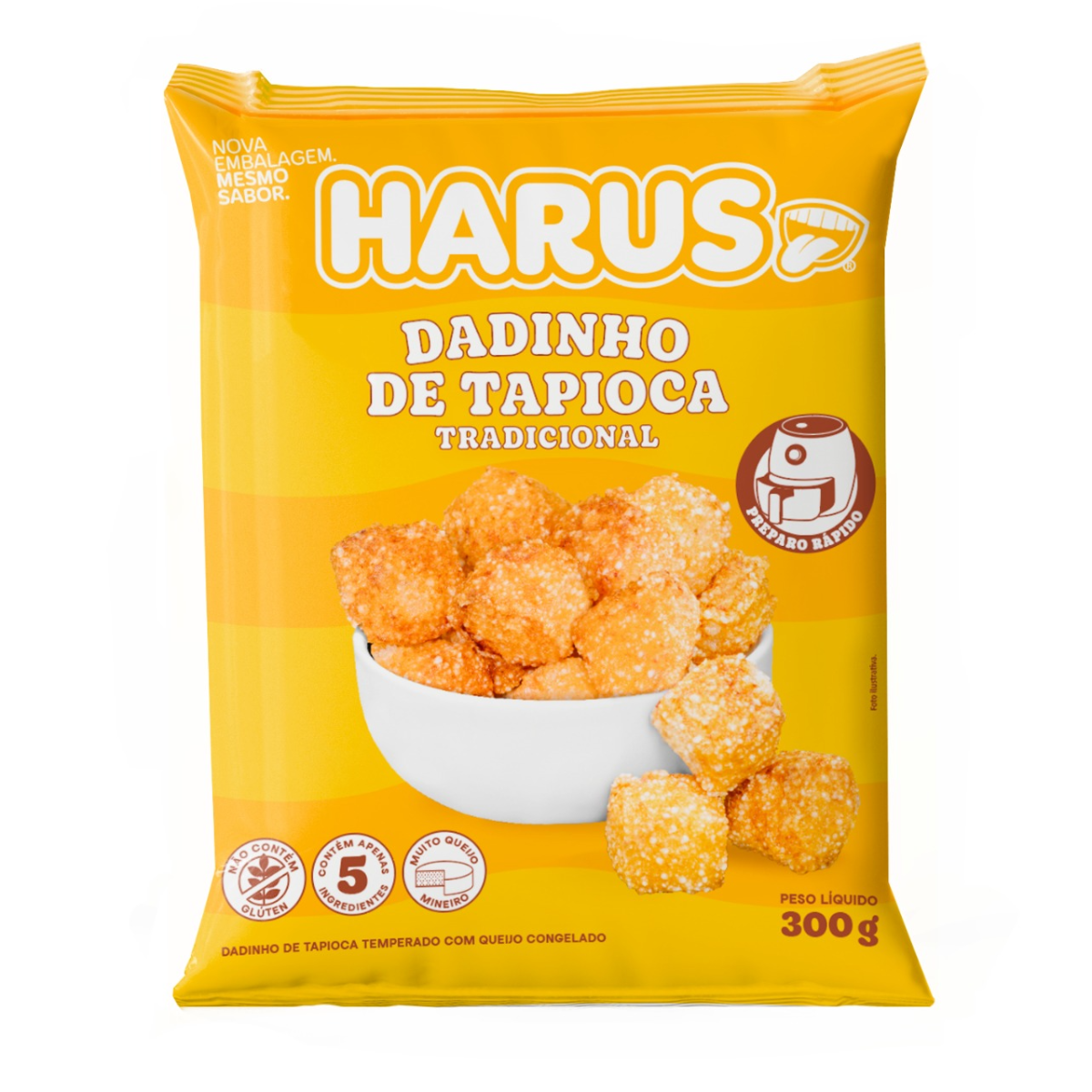 Dadinho de Tapioca Harus 300g