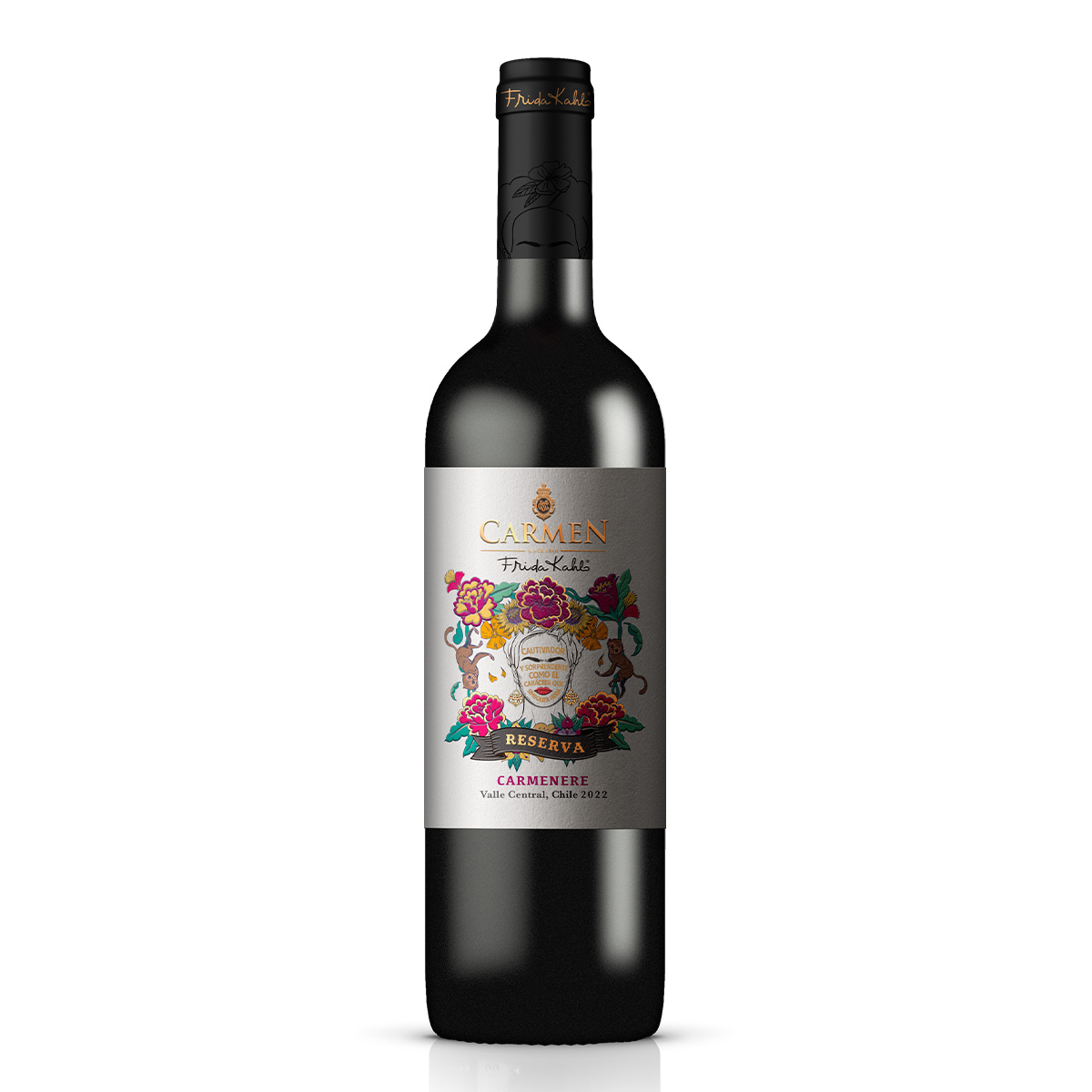 Vinho Tinto Chileno Carmen Frida Kahlo Carmenere 750ml